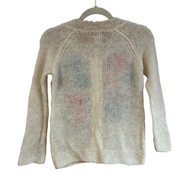 FOREVER 21 VINTAGE FLORAL EMBROIDERED SWEATER - Picture 2 of 6